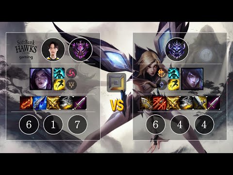 SHG Honey Kai'Sa vs Aphelios Bot - KR Master Patch 10.11