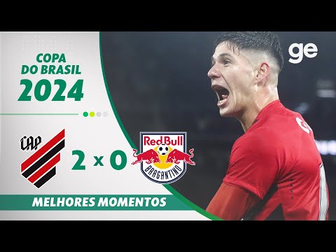 Gols e lances de Athletico Paranaense x Red Bull Bragantino