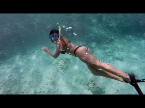 Snorkeling in Gili Trawangan Island, Indonesia