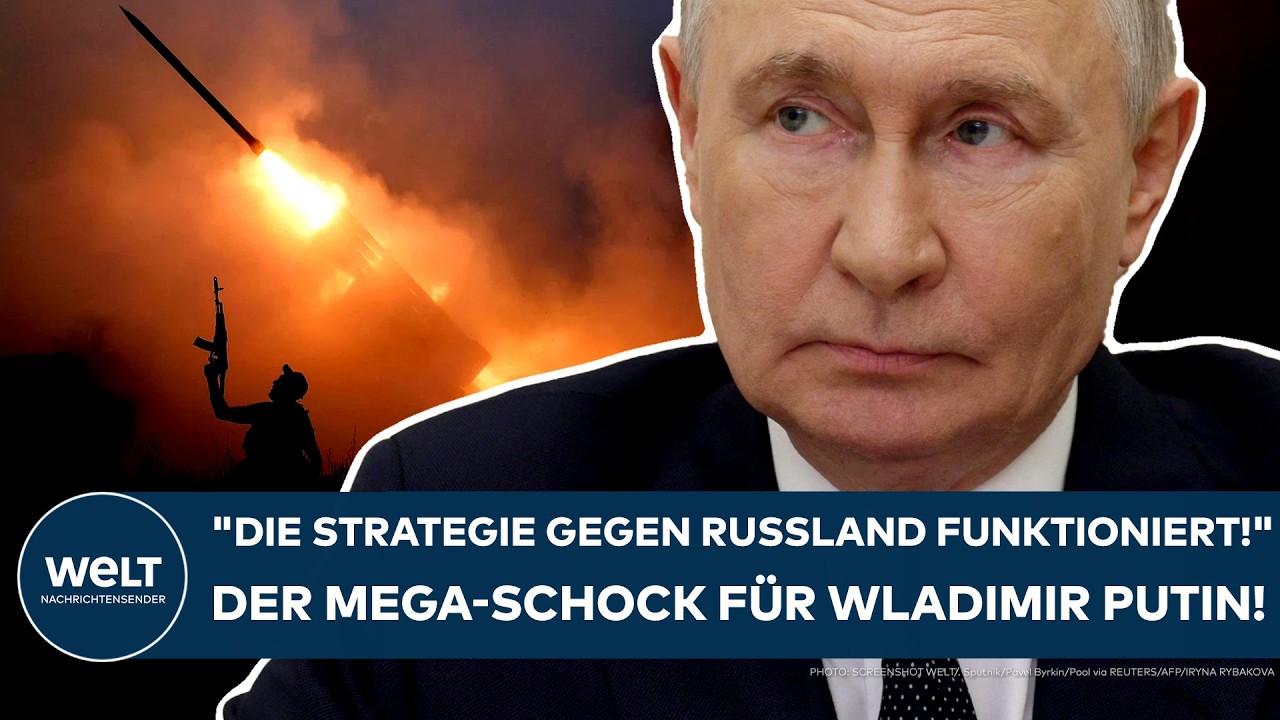 UKRAINE-KRIEG: "Die Strategie gegen Russland funktioniert!" Der Mega-Schock für Wladimir Putin!