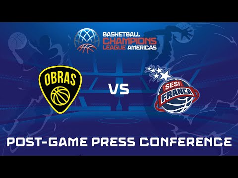 PRESS CONFERENCE | Obras Basket v Sesi Franca | Basketball Champions League Americas