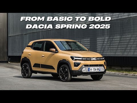 2025 Dacia Spring – Europe’s Cheapest EV Just Got Better!