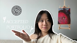 My RISD Accepted Portfolio  (Parsons, Pratt, Saic, UAL)  + Tips