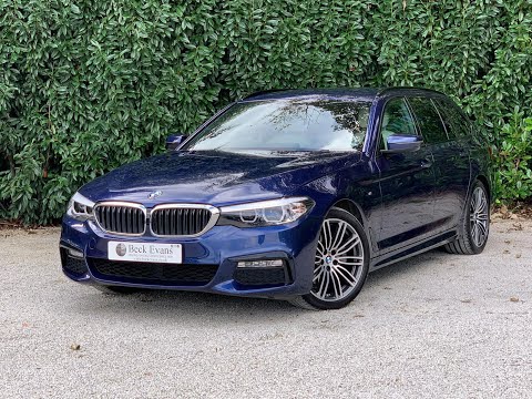 BMW 5 SERIES 2.0 520D M SPORT TOURING 5d 188 BHP M Sport Plus Pack, Ivory Leather