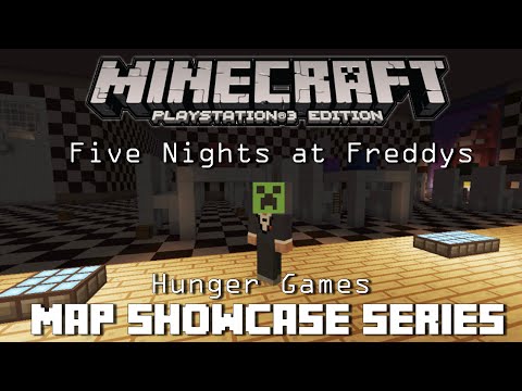 PS3/PS4 Minecraft Map Showcase: Episode 74 Five Nights at Freddy's Hunger Games