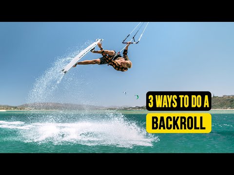 3 Ways to do a Backroll | Classic, Send and Inverted | Kiteboarding SA Masterclass