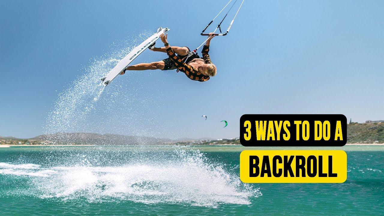 3 Ways to do a Backroll | Classic, Send and Inverted | Kiteboarding SA Masterclass