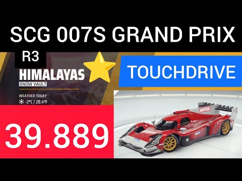 Asphalt 9 | TOUCHDRIVE | SCG 007S - GRAND PRIX | R3-39.889  |HIMALAYAS // SNOW VAULT | 1⭐