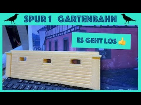 Reconstructing an old half-timbered house in 1:32 scale based on a modern model (Gauge 1).