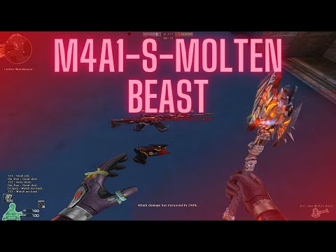 Crossfire West : Rooftops M4A1-S-Molten Beast, On my way