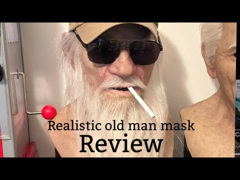 Realistic old man mask review - Savage silicone old man prune