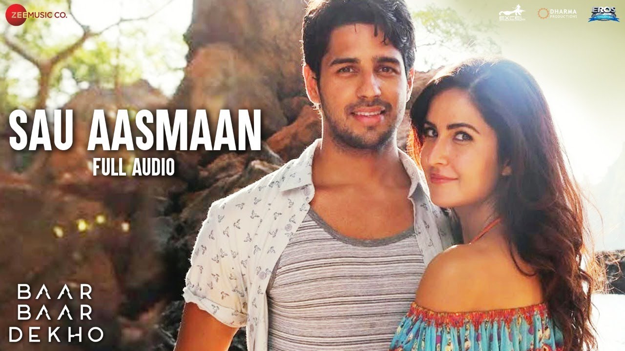 Sau Aasmaan Lyrics  | Baar Baar Dekho | Katrina Kaif, Sidharth Malhotra | Armaan Malik, Neeti Mohan | Amaal Mallik