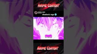 Shadow&#39;s rage 🥶 [ The Eminence in the Shadow ] #anime #shorts  #animeedit