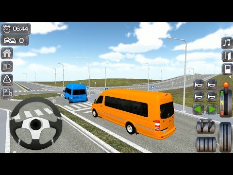Sprinter Minibus Simulator - Van Driving - Android Gameplay FHD