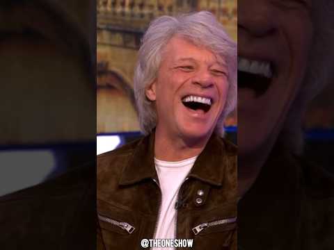 Hilarious Jon Bon Jovi on BBC The One Show
