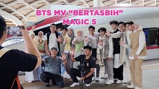 Download lagu Keseruan Perjalanan Cast Magic 5 saat Shooting MV 'Bertasbih' | BTS Bertasbih Part I mp3