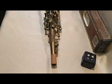 Borgani Macerata Soprano Saxophone 1980's - Lacquer image 9