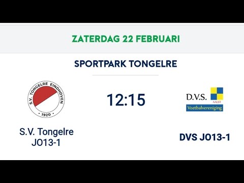 2024-25 p3w4 DVS JO13-1 v SV Tongelre JO13-1 Highlights 3-2
