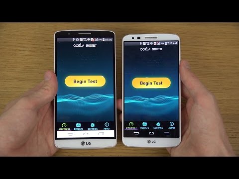 LG G3 vs. LG G2 - Internet Speed Test