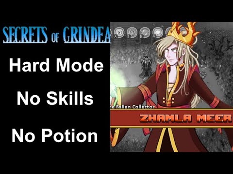 Secrets of Grindea: Zhamla Meer Boss [No Potion/Skills, Hard]