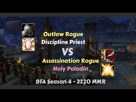 Outlaw Rogue PvP 8.3 - Preview of the Outlaw battle against the meta