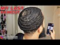 Fresh Cut Last Time I Cut My Hair For 360 Waves Before Getting Locs