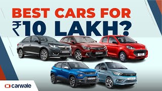 Best cars for Rs 10 lakh in India - for city, safety, automatic, 7-seater, EV and more | CarWale