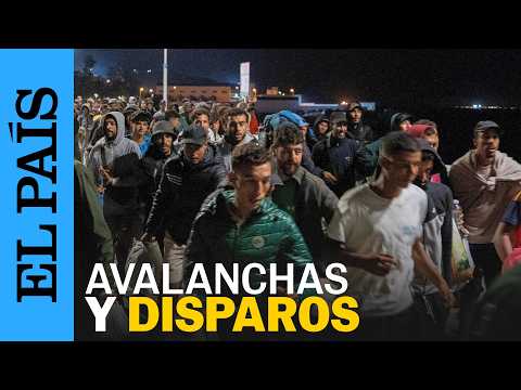 CRISIS CEUTA | Así ha sido el realojo de migrantes en el Puerto: avalanchas, disparos y pulseras