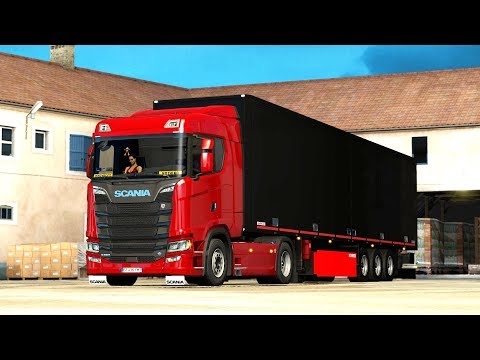 ETS2 1.30 open beta NextGen Scania S580  Nantes - Roscoff