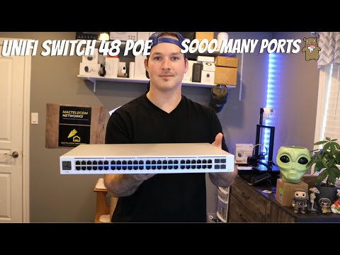 Unifi Switch 48 PoE Soooo Many Ports