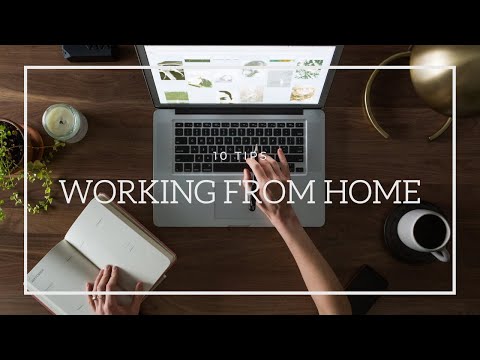 Tips on Working From Home  ¦ Cansu Ongel