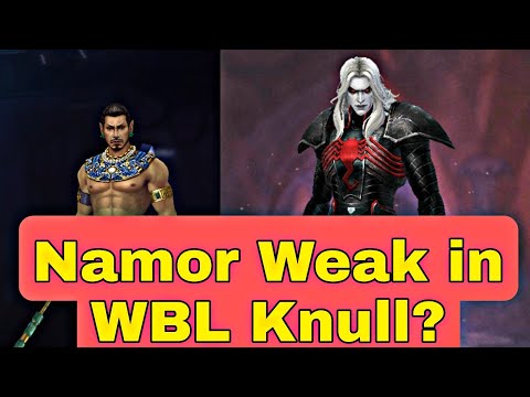 Namor Latest Uniform Review And WBL Knull Performance Showcase - Marvel Future Fight