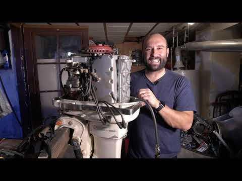 1963 Merc 500 ￼ Kiekhaefer 50hp spark check! WILL IT FIRE!??