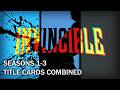 Every Invincible Titlecard Combined Seasons 1 2 3