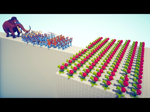 PEA SHOOTER ARMY vs EVERY FACTION - Totally Accurate Battle Simulator 2024