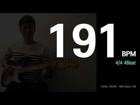 191 BPM Metronome 1hour