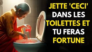VERSEZ CECI dans les TOILETTES pour ÉLIMINER DETTES, PAUVRETÉ et MAUVAISE CHANCE | Bouddhisme