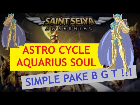 Lineup ASTRO CYCLE AQUARIUS SOUL - Saint Seiya Awakening