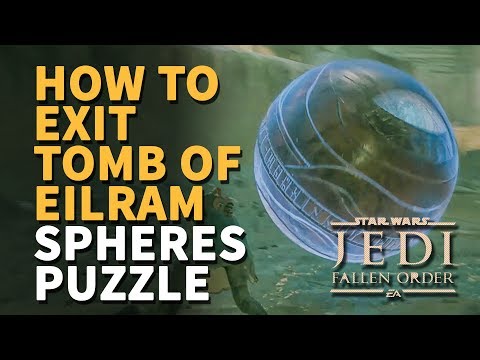 How to Exit Tomb of Eilram Star Wars Jedi Fallen Order (Zeffo Spheres Puzzle)