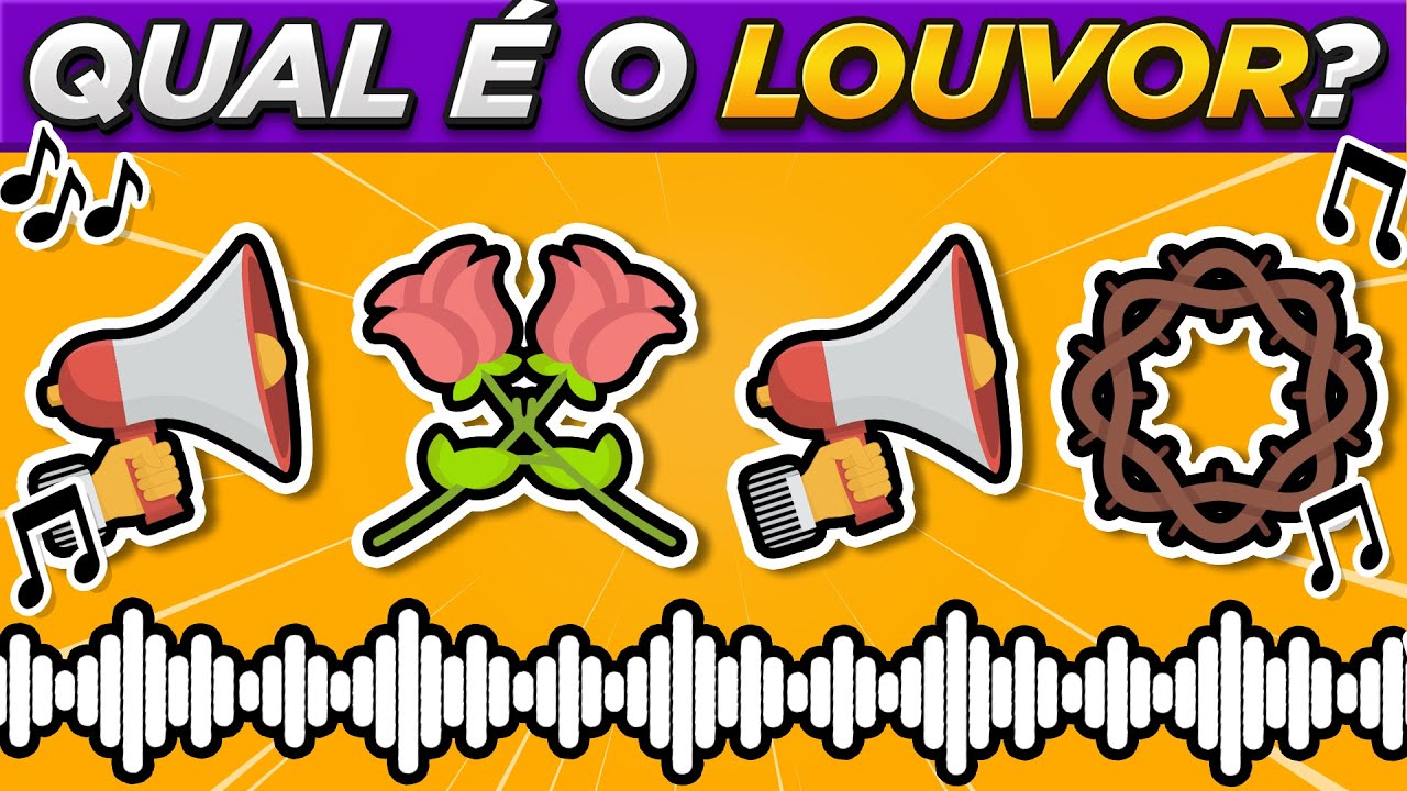 Adivinhe a Música Gospel Pelos Emojis Parte 2 | Desafio musical do Louvor | Quiz Bíblico