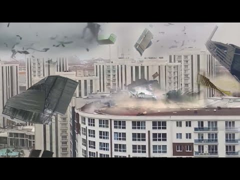 Horror in CHINA ! super Typhoon chaba , caused significant  damages in Guangdong