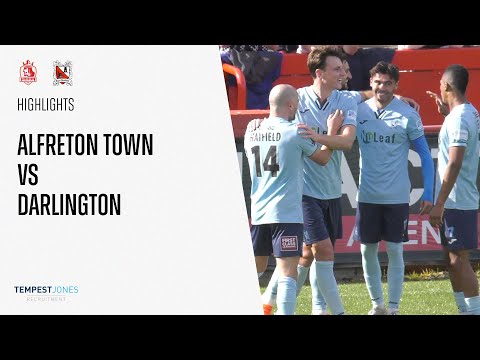 Alfreton Town 2-3 Darlington - National League North - 2023/24