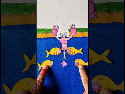 Hope the eagle take them on a safe place #artsandcraftwithwaseem #trendingshorts