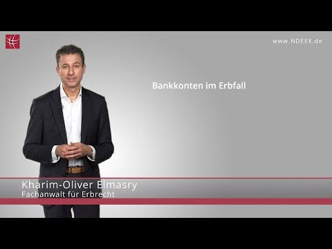 Bankkonten im Erbfall | NDEEX