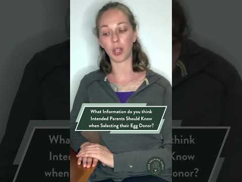 What Advice Would You Give Intended Parents Selecting Their Egg Donor? #intendedparents #eggdonation