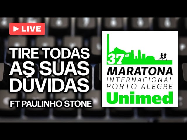 Maratona de Porto Alegre: tire TODAS as suas dúvidas ft. Paulinho Stone
