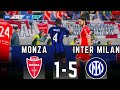 MONZA VS INTER MILAN  1-5 | SERIE A 23/24 |.SIMULAZIONE  #intermilan      #seriea