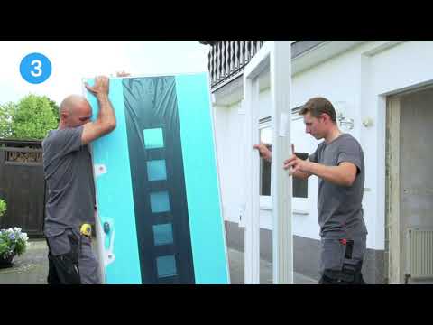 Türmontage Schritt 3: Haustür vorbereiten