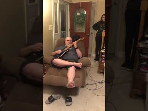 Metal Dad plays Thunderstruck by AC/DC