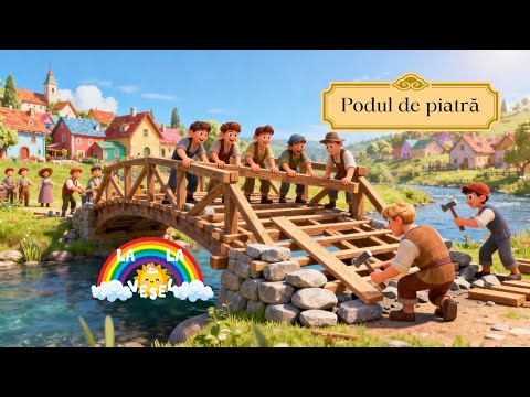 Podul de piatră s-a dărâmat - Cântec pentru copii | La-La Vesel